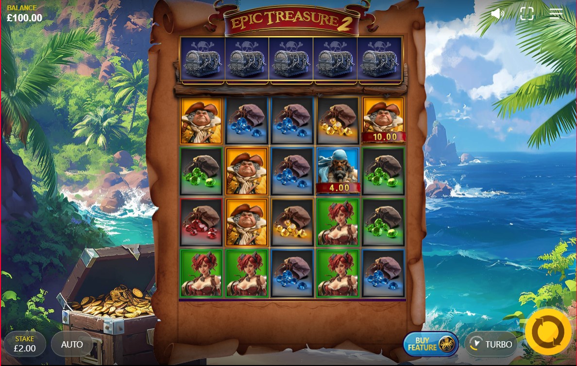 Epic Treasure 2 Slot Review