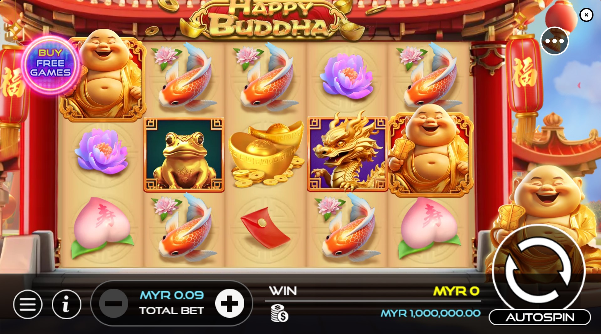 Discover the Joy of Playing Happy Buddha Slot