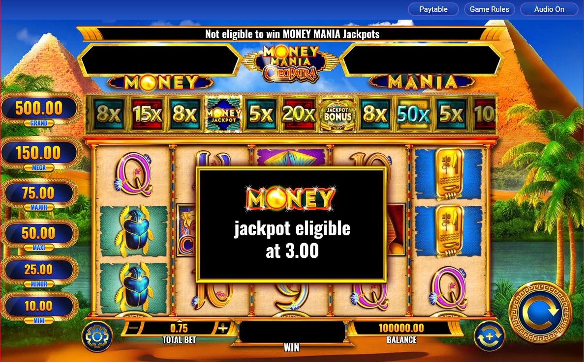 Money Mania Cleopatra Slot