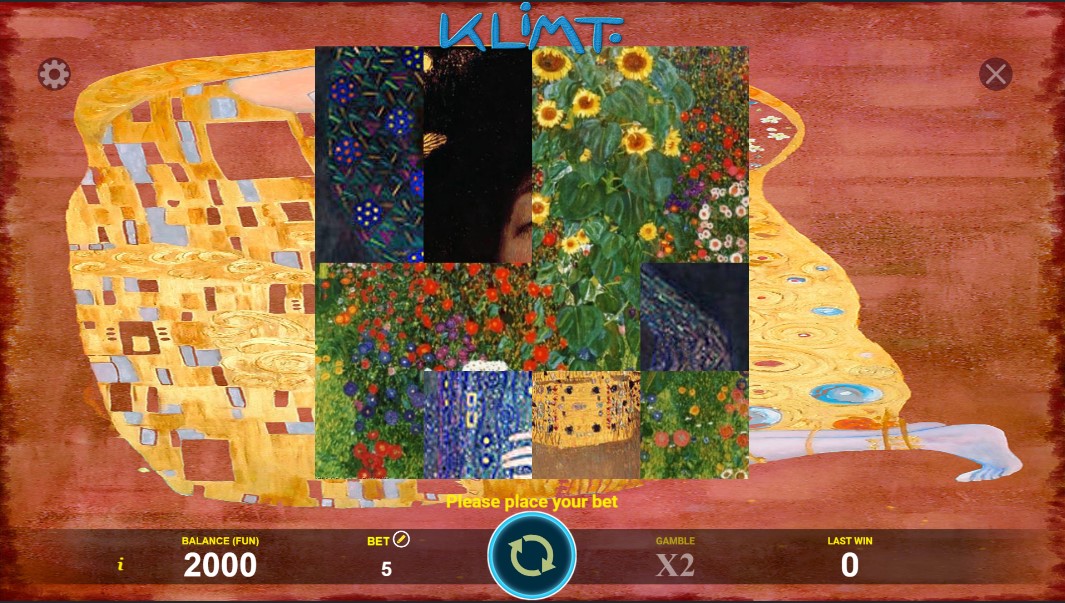 Klimt Online Casino Slot Game