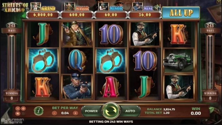 Streets of Chicago Online Casino Slot Game