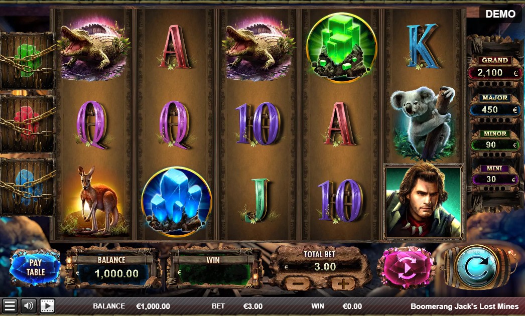 Boomerang Jack’s Lost Mines: An Exciting Online Casino Slot Game