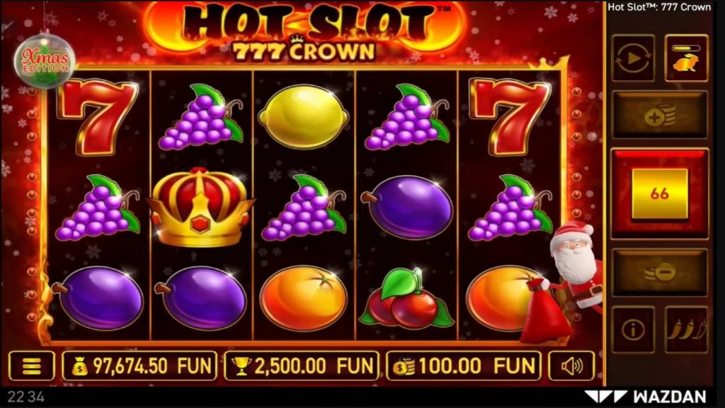 A Festive Spin: Hot Slot 777 Crown Xmas Edition Review