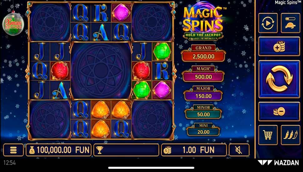 Magic Spins Xmas Edition: The Ultimate Online Casino Slot Game